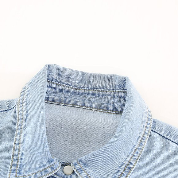 Denim Button Up Dress - Picture 6 of 8